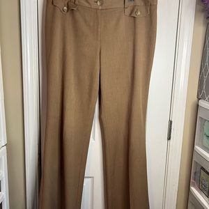 Ann Taylor Dress Pants Tan Size 14 Modern Style